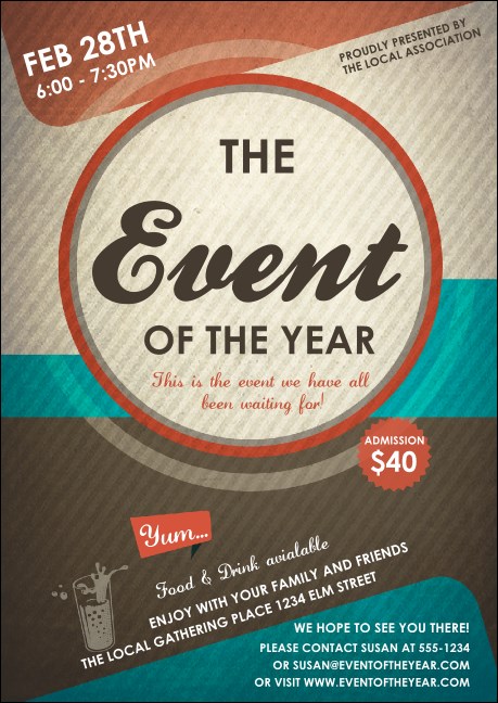 All Purpose Circle Club Flyer Product Front