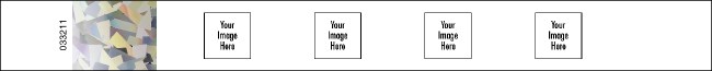 4 Logo Hologram Wristband